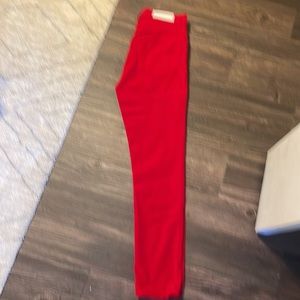 Velvet Red/Done pants